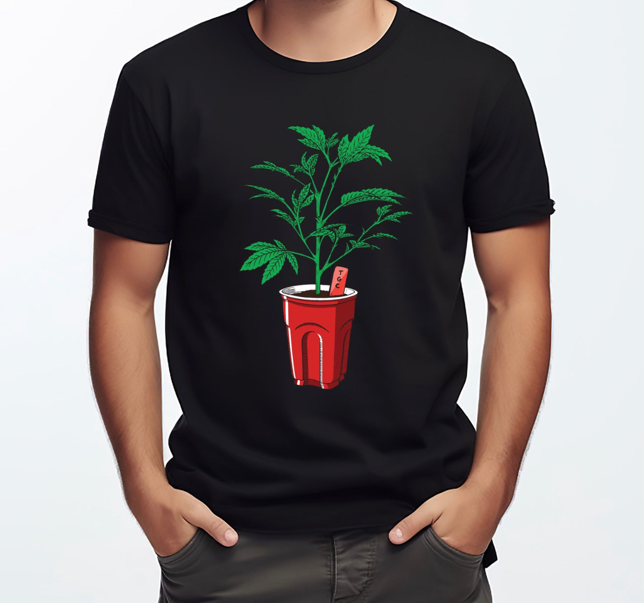 TGC Clone Cup T-Shirt The Grower Circle