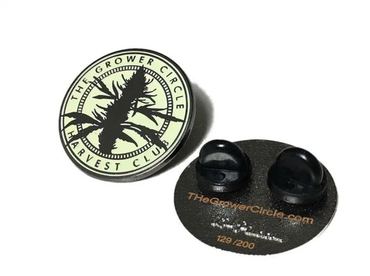 TGC Collectors Pin - White The Grower Circle