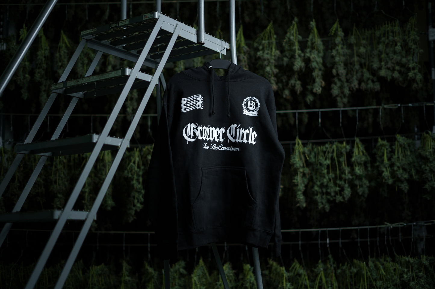 Old English Grower Circle x Backpack Boyz Hoodie