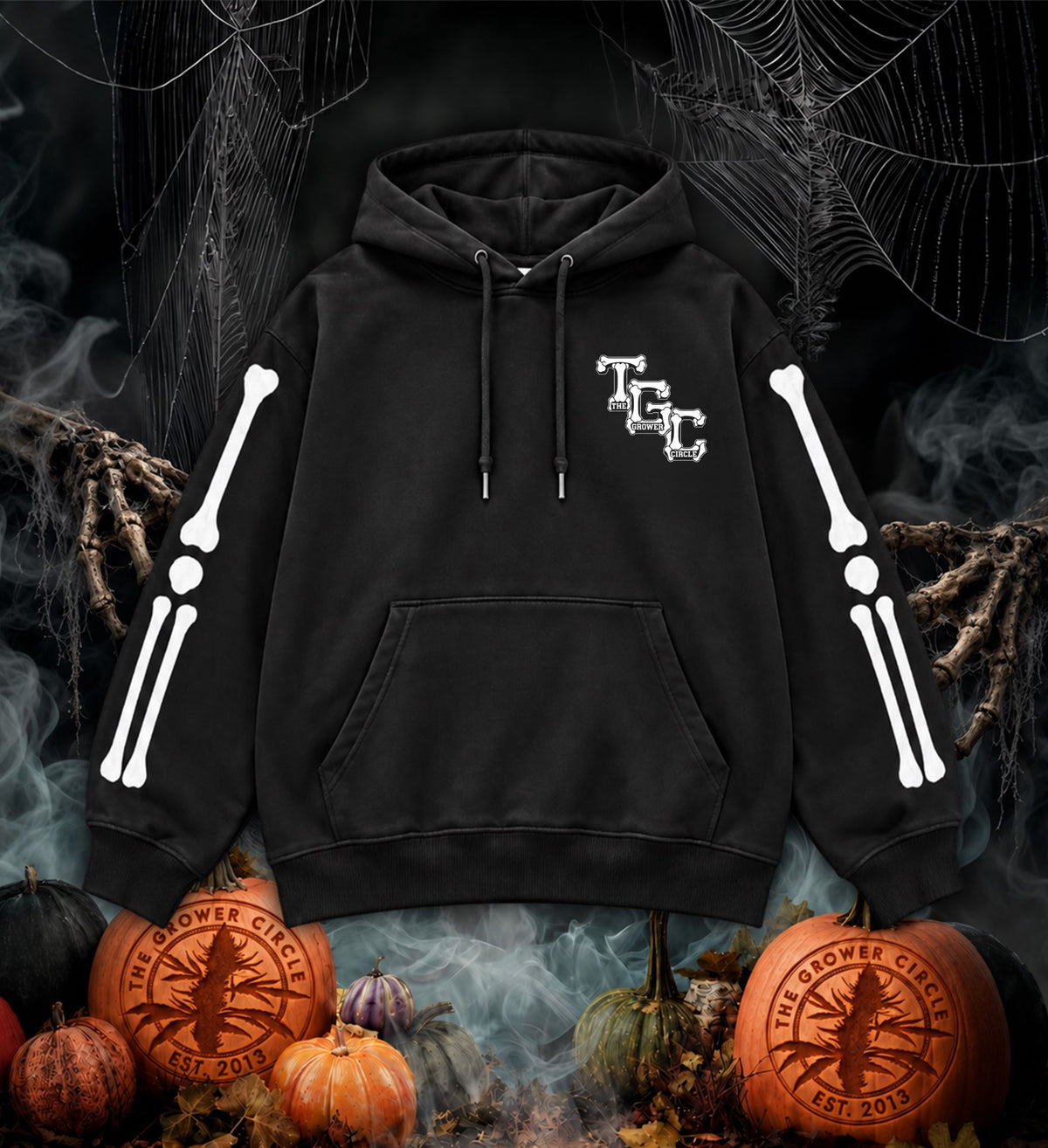 TGC Halloween Harvest Club Hoodie - Glow in the Dark